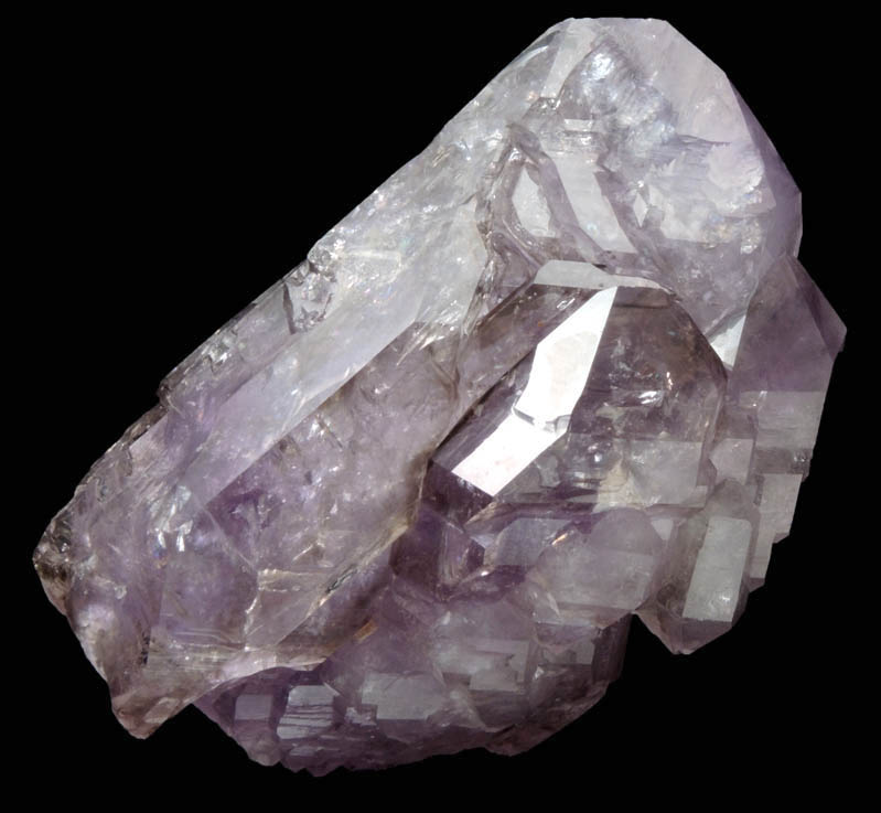 Quartz var. Amethyst Quartz from Moosup, near Withey Hill, Windham County, Connecticut