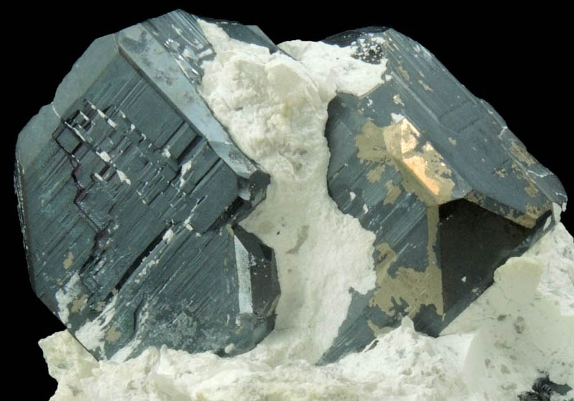 Pyrite with Chalcocite coating from Milpillas Mine, Cuitaca, Sonora, Mexico