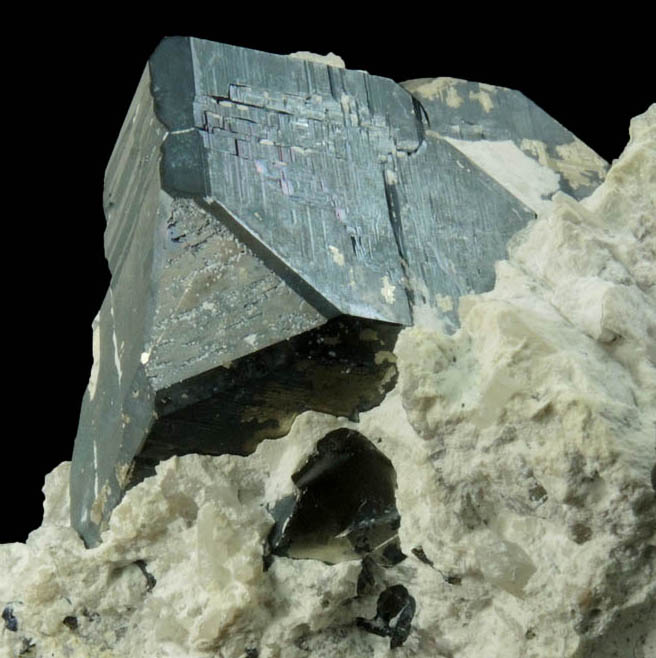 Pyrite with Chalcocite coating from Milpillas Mine, Cuitaca, Sonora, Mexico