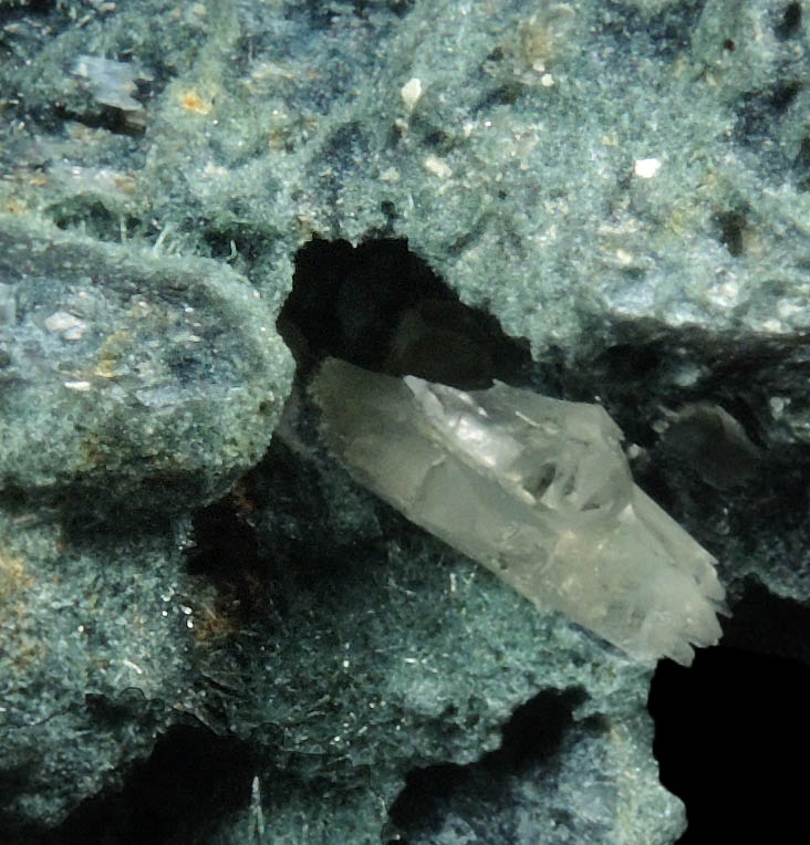 Jeremejevite intermixed with Foitite-Elbaite Tourmaline from Ameib Farm, Usakos, NE of Swakopmund, Erongo Region, Namibia