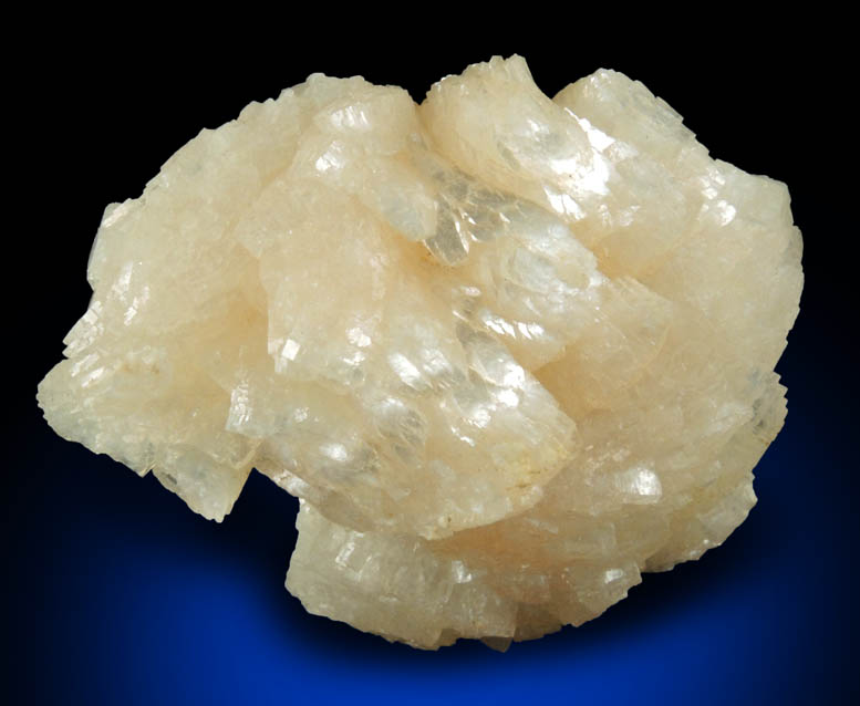 Heulandite from New Street Quarry, Paterson, Passaic County, New Jersey