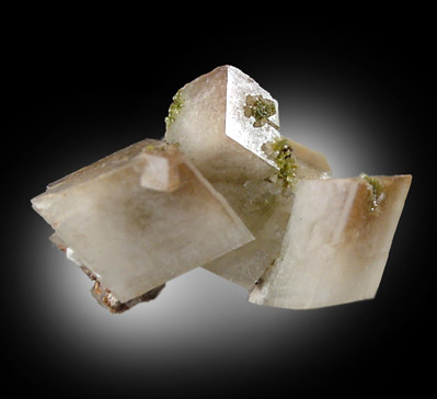 Calcite and Quartz from Santa Eulalia District, Aquiles Serdán, Chihuahua, Mexico