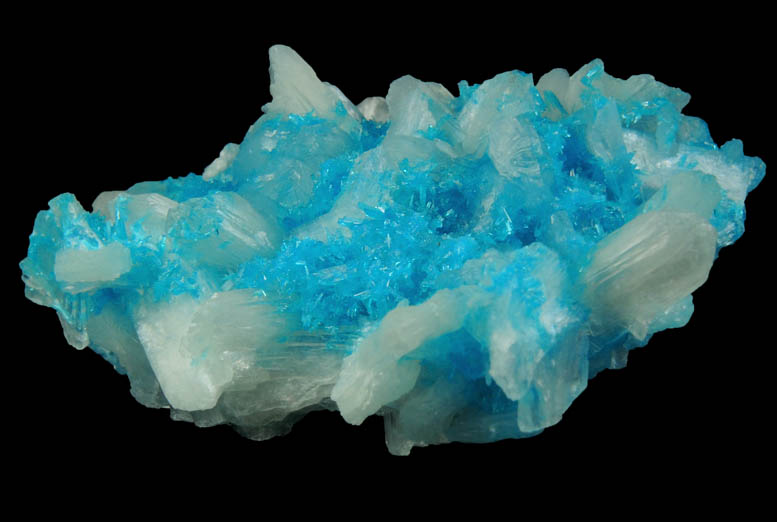 Cavansite with Stilbite-Ca from Wagholi Quarry, Maharashtra, India