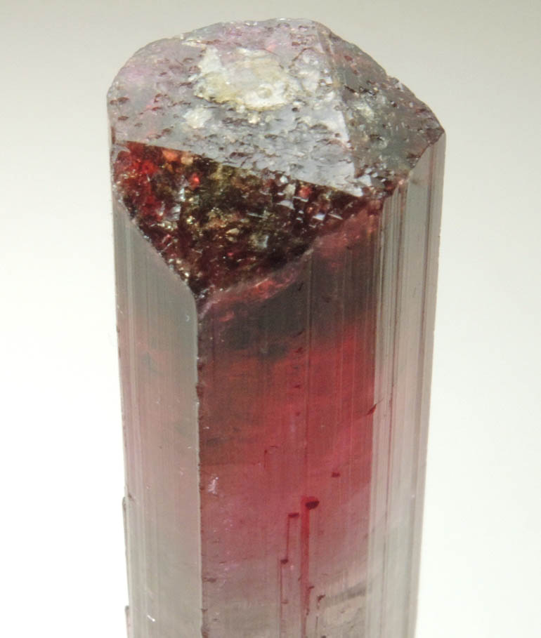 Elbaite var. Rubellite Tourmaline from Cruzeiro Mine, Santa Maria do Suacui, Minas Gerais, Brazil