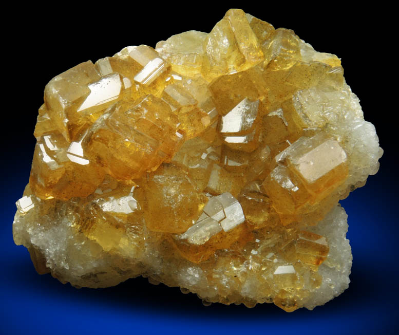 Barite on Quartz from Xiefang Mine, Ruijin, Jiangxi, China