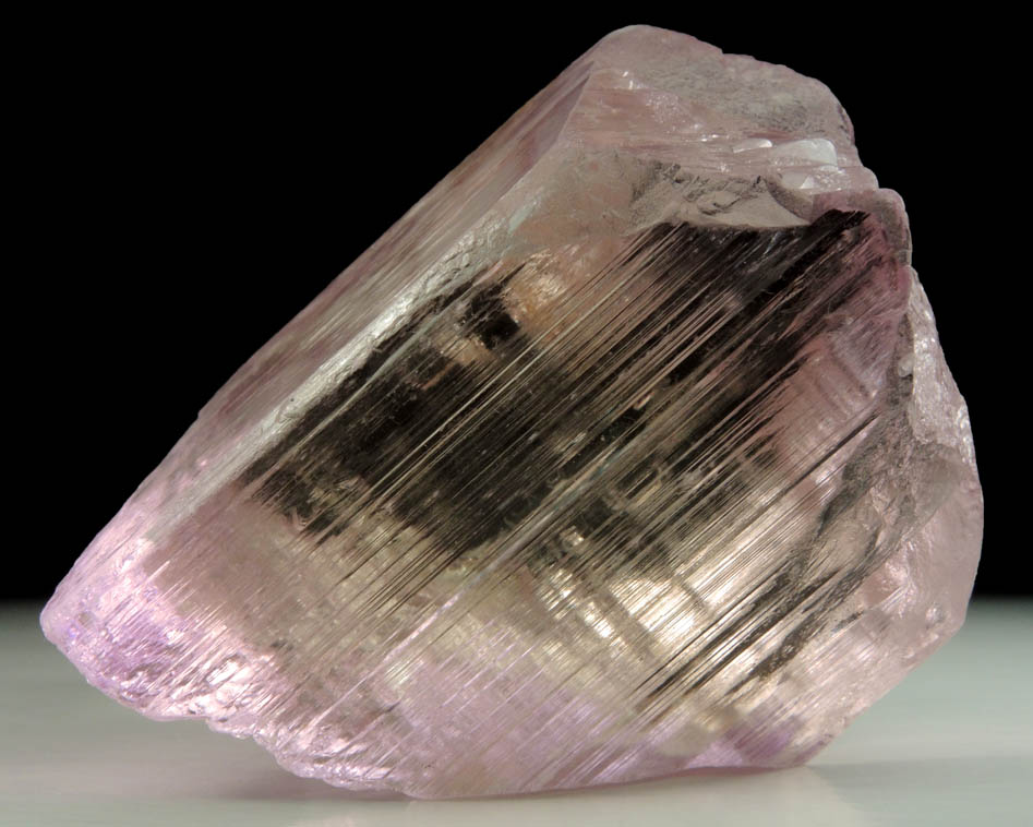 Spodumene var. Kunzite (twinned crystal) from Mawi Pegmatite, Nuristan Province, Afghanistan