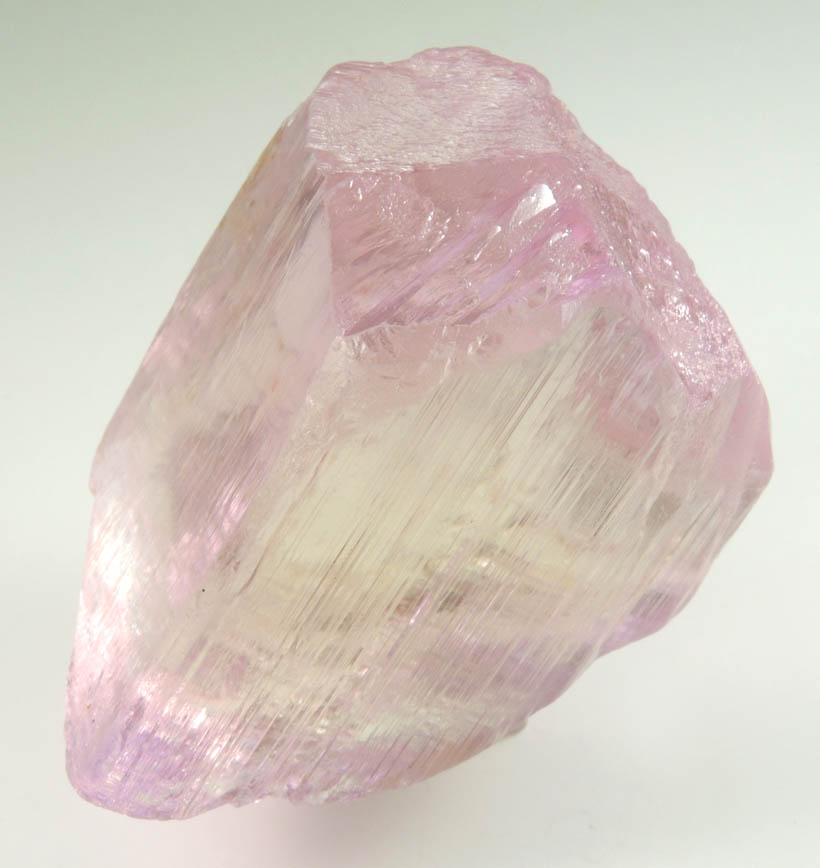 Spodumene var. Kunzite (twinned crystal) from Mawi Pegmatite, Nuristan Province, Afghanistan