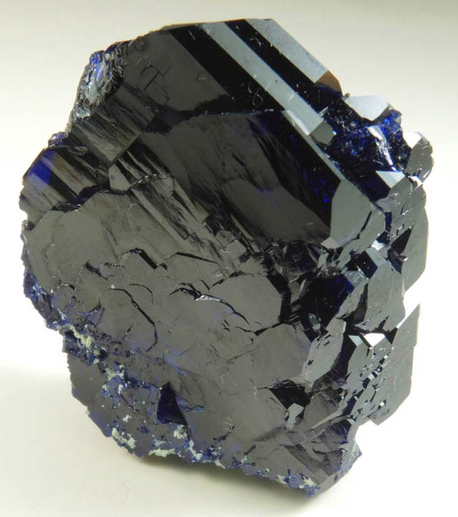 Azurite with minor Dickite from Milpillas Mine, Cuitaca, Sonora, Mexico