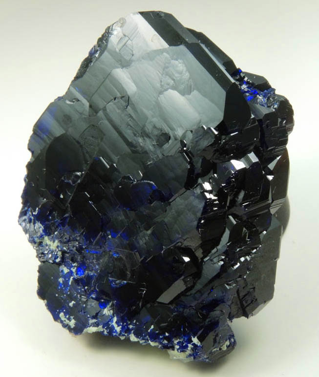 Azurite with minor Dickite from Milpillas Mine, Cuitaca, Sonora, Mexico