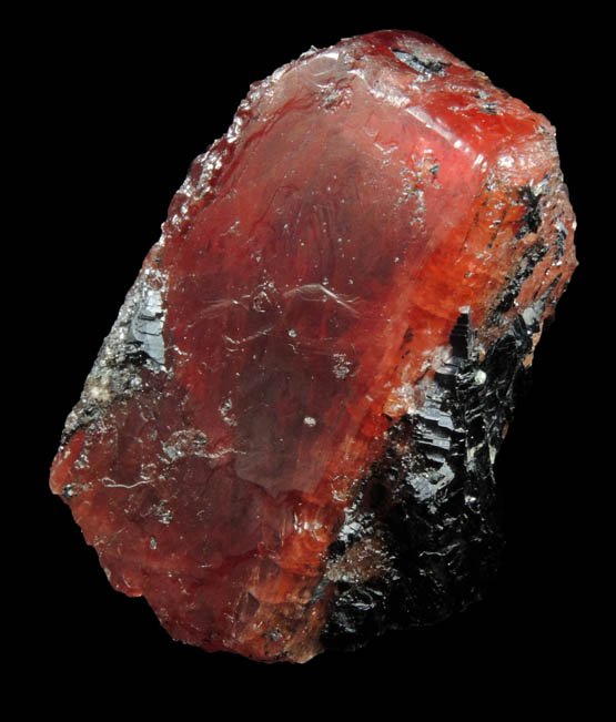 Rhodonite with Galena from Broken Hill, New South Wales, Australia