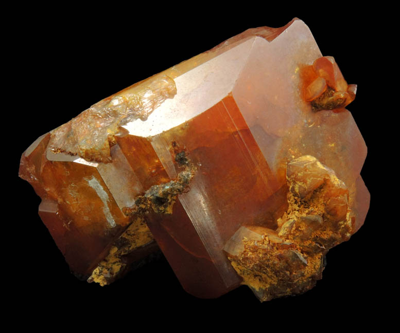 Anglesite from Touissit Mine, 21 km SSE of Oujda, Jerada Province, Oriental, Morocco