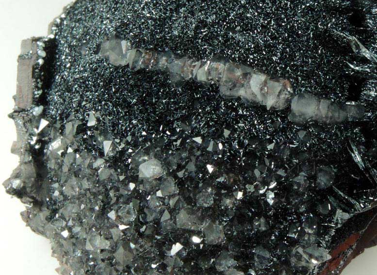 Hematite var. Specular Hematite with Quartz from Beckermet Mine, Egremont, Cumbria, England