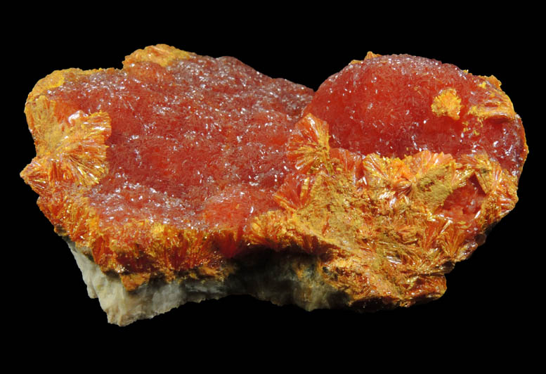 Orpiment from El'brusskiy Mine, 35 km NE of Mount Elbrus, Kabardino-Balkarian Republic, Russia