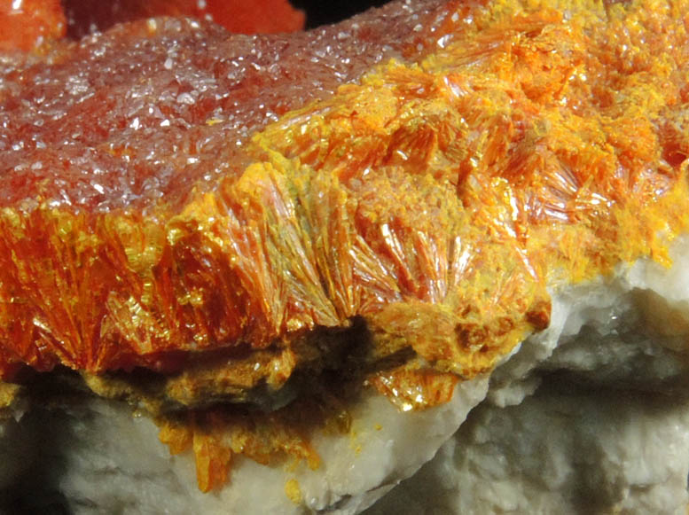 Orpiment from El'brusskiy Mine, 35 km NE of Mount Elbrus, Kabardino-Balkarian Republic, Russia