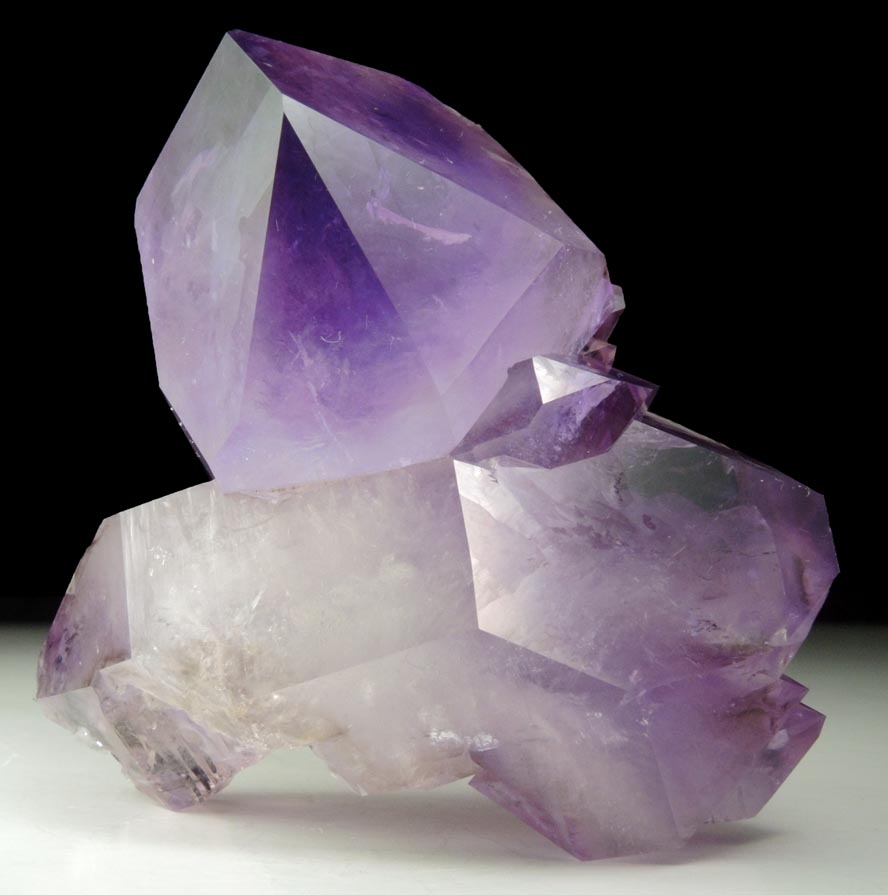 Quartz var. Amethyst Quartz from Jackson's Crossroads, Wilkes County, Georgia