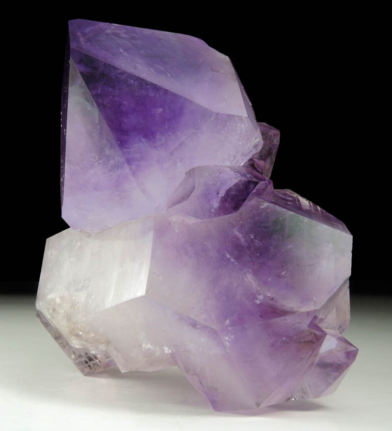 Quartz var. Amethyst Quartz from Jackson's Crossroads, Wilkes County, Georgia