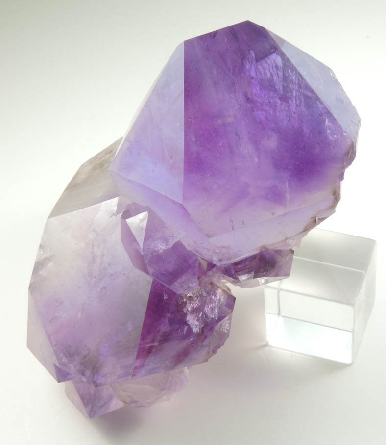 Quartz var. Amethyst Quartz from Jackson's Crossroads, Wilkes County, Georgia