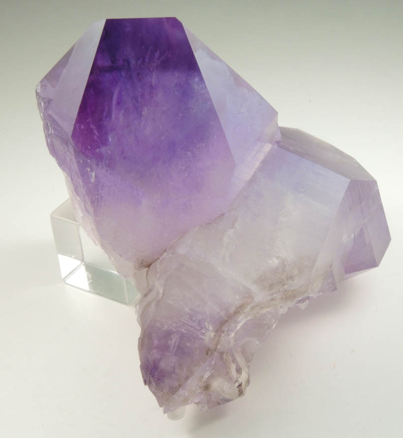 Quartz var. Amethyst Quartz from Jackson's Crossroads, Wilkes County, Georgia