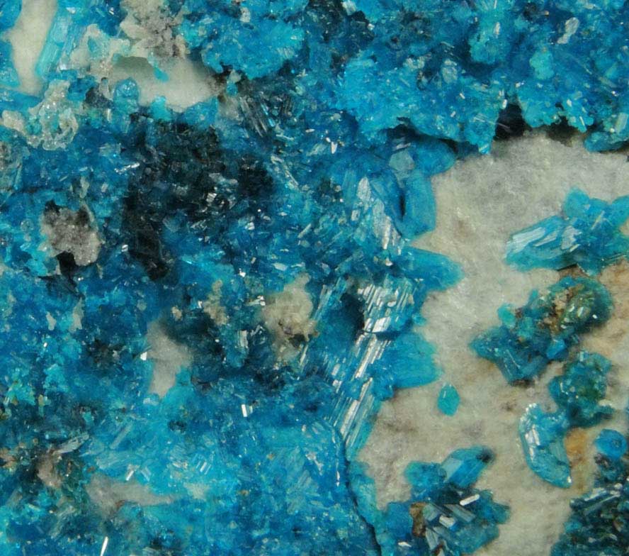 Caledonite from Blue Bell Mine, Silver Lake District, San Bernardino County, California