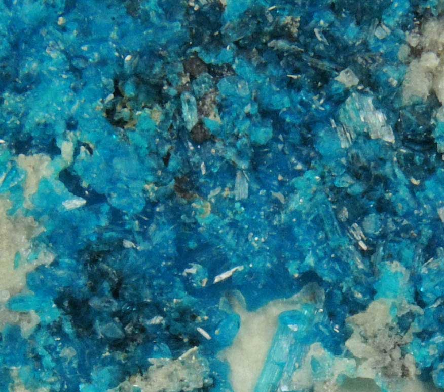 Caledonite from Blue Bell Mine, Silver Lake District, San Bernardino County, California