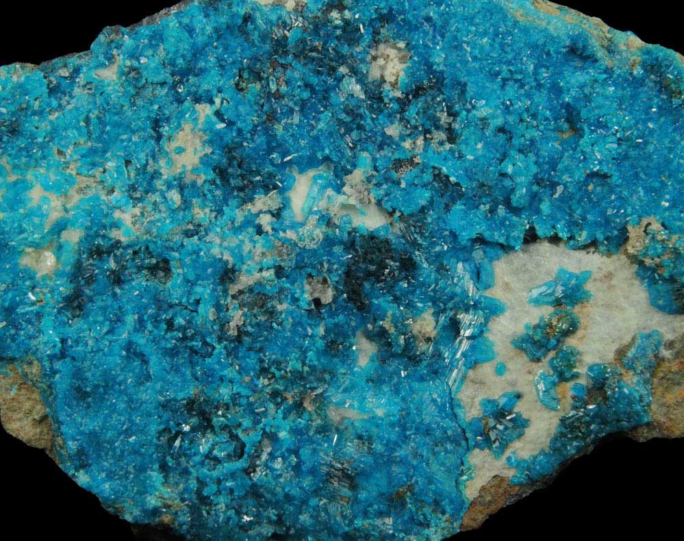 Caledonite from Blue Bell Mine, Silver Lake District, San Bernardino County, California