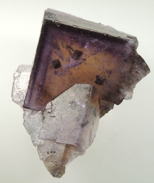 Fluorite with Chalcopyrite inclusions from Minerva No. 1 Mine, Cave-in-Rock District, Hardin County, Illinois