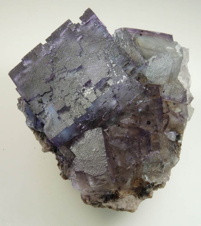 Fluorite with minor Sphalerite from Minerva No. 1 Mine, Cave-in-Rock District, Hardin County, Illinois