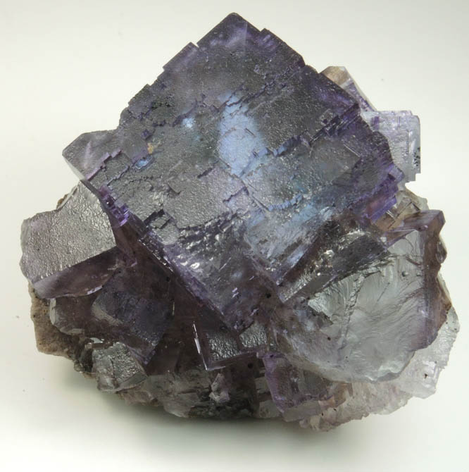 Fluorite with minor Sphalerite from Minerva No. 1 Mine, Cave-in-Rock District, Hardin County, Illinois