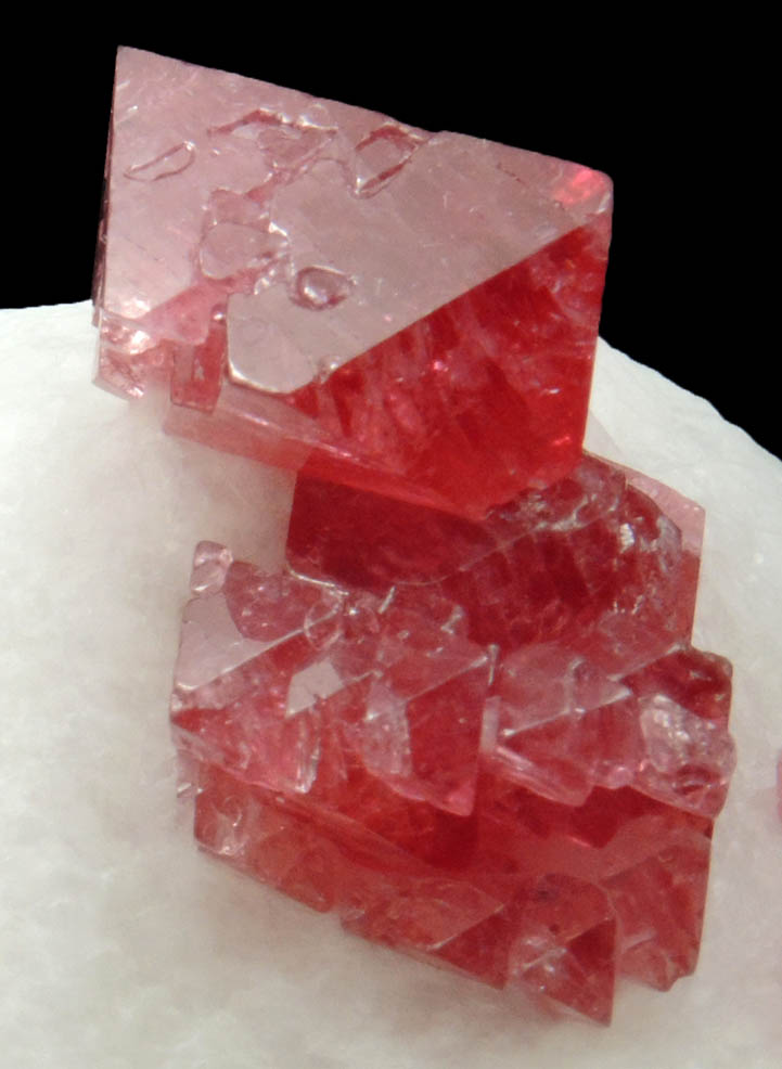 Spinel in marble from Cong Troi Mine, An Phu, Luc Yen, Yenbai Province, Vietnam