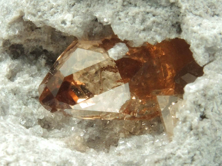 Topaz in rhyolite from Cubical #2 Claim, Topaz Mountain, Thomas Range, Juab County, Utah