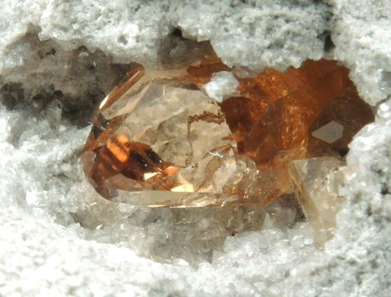 Topaz in rhyolite from Cubical #2 Claim, Topaz Mountain, Thomas Range, Juab County, Utah