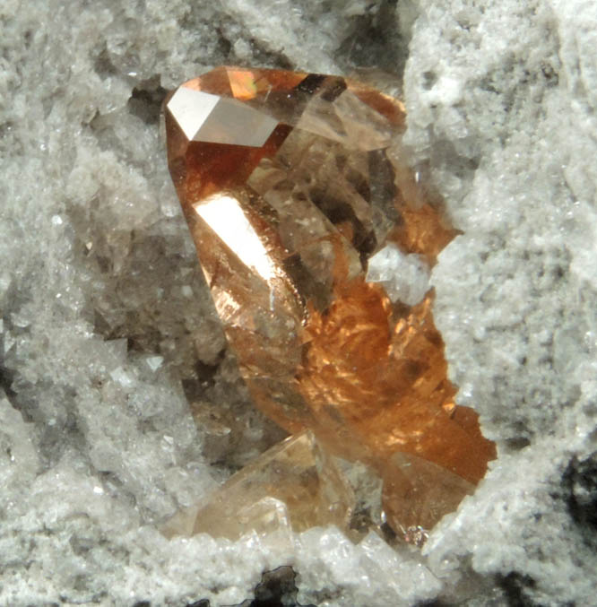 Topaz in rhyolite from Cubical #2 Claim, Topaz Mountain, Thomas Range, Juab County, Utah