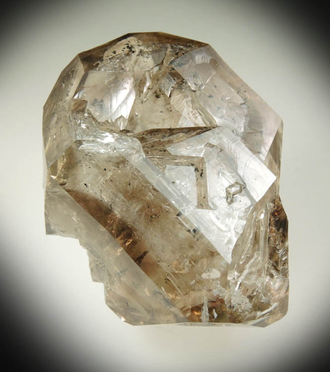 Quartz var. Smoky Quartz from Grant Quarry, Gloucester Township, Ontario, Canada