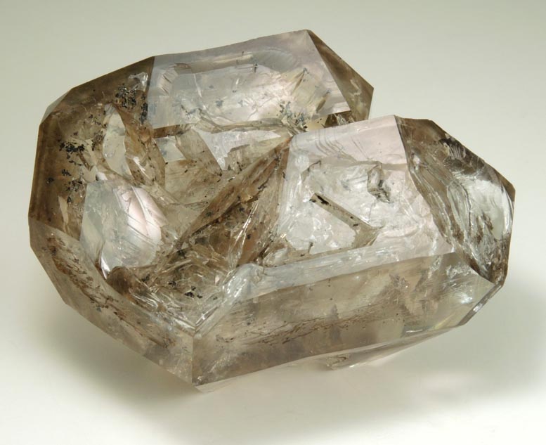 Quartz var. Smoky Quartz from Grant Quarry, Gloucester Township, Ontario, Canada