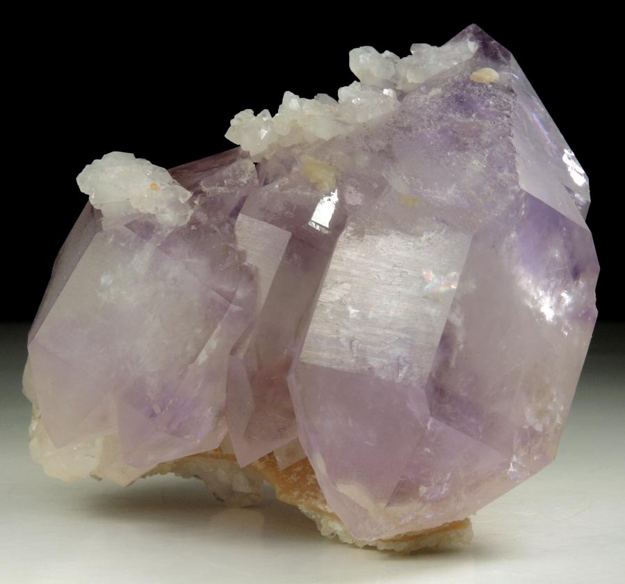 Quartz var. Amethyst Quartz from Rose Avenue Locality, Bellingham, Norfolk County, Massachusetts