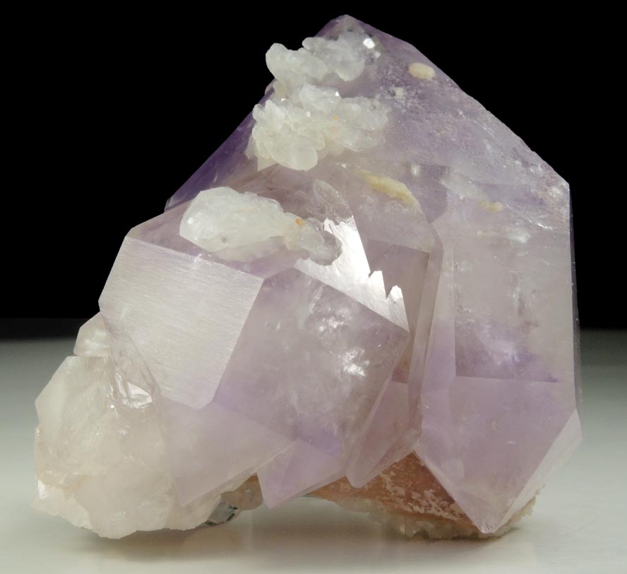 Quartz var. Amethyst Quartz from Rose Avenue Locality, Bellingham, Norfolk County, Massachusetts