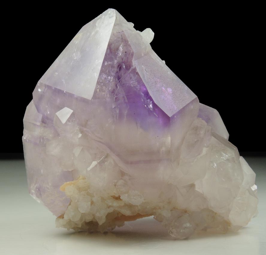 Quartz var. Amethyst Quartz from Rose Avenue Locality, Bellingham, Norfolk County, Massachusetts