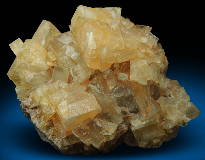 Barite over Fluorite from Rock Candy Mine, Grand Forks, British Columbia, Canada