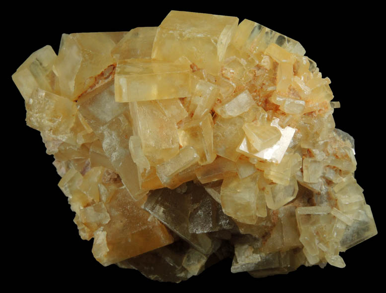 Barite over Fluorite from Rock Candy Mine, Grand Forks, British Columbia, Canada