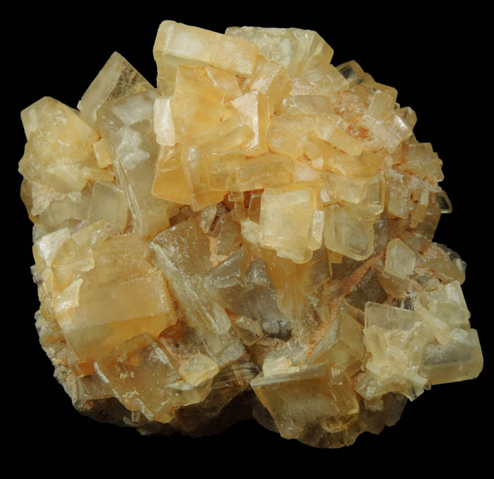 Barite over Fluorite from Rock Candy Mine, Grand Forks, British Columbia, Canada