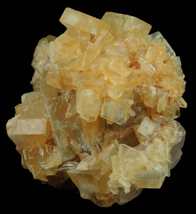 Barite over Fluorite from Rock Candy Mine, Grand Forks, British Columbia, Canada