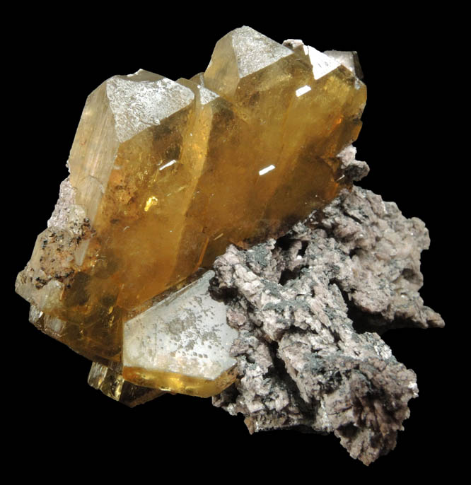 Barite and Dolomite from Cerro Warihuyn, Huanuco Department, Peru