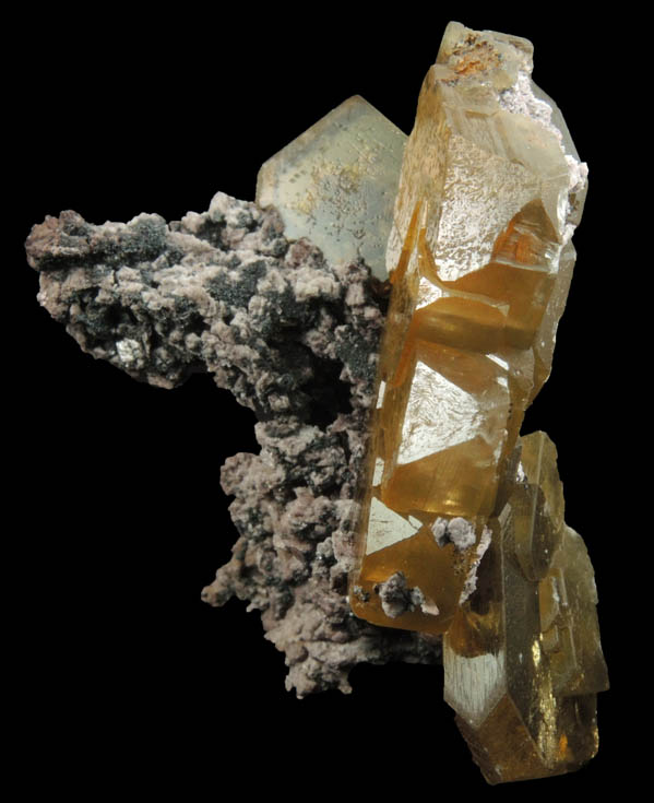 Barite and Dolomite from Cerro Warihuyn, Huanuco Department, Peru