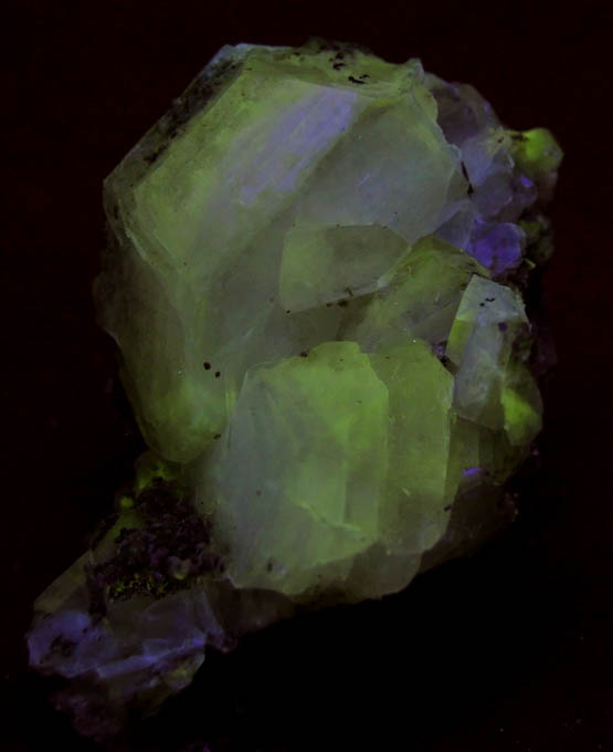 Apophyllite with Hematite-Chamosite from Prospect Park Quarry, Prospect Park, Passaic County, New Jersey