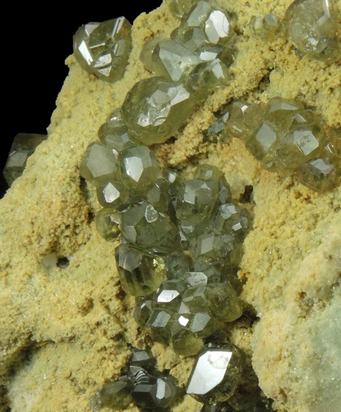 Andradite var. Demantoid Garnet from Antetezambato, Ambanja, Antsiranana Province, Madagascar