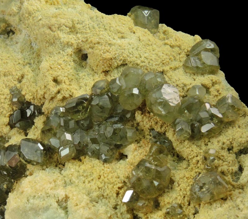 Andradite var. Demantoid Garnet from Antetezambato, Ambanja, Antsiranana Province, Madagascar