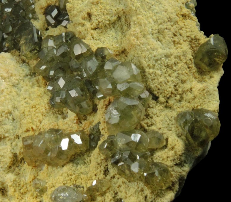 Andradite var. Demantoid Garnet from Antetezambato, Ambanja, Antsiranana Province, Madagascar