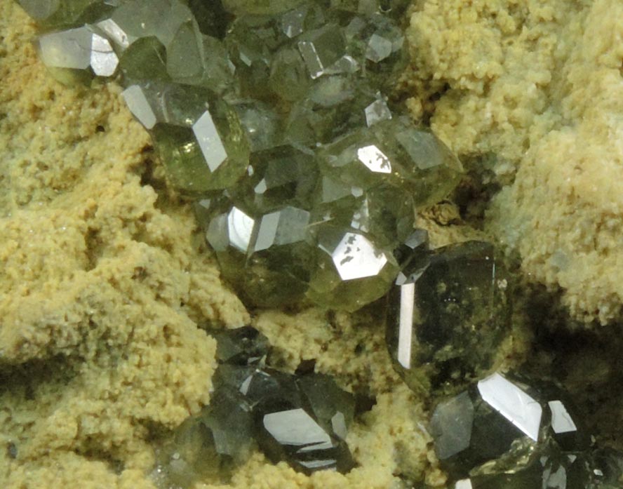 Andradite var. Demantoid Garnet from Antetezambato, Ambanja, Antsiranana Province, Madagascar