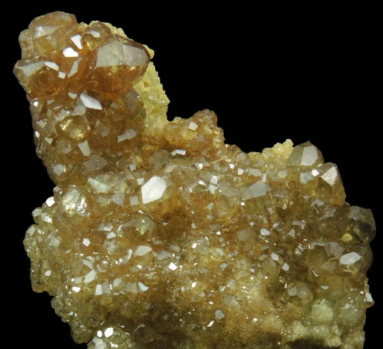 Andradite var. Demantoid Garnet from Antetezambato, Ambanja, Antsiranana Province, Madagascar