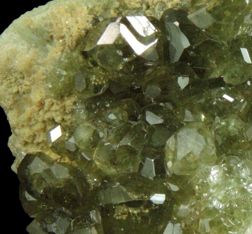 Andradite var. Demantoid Garnet from Antetezambato, Ambanja, Antsiranana Province, Madagascar